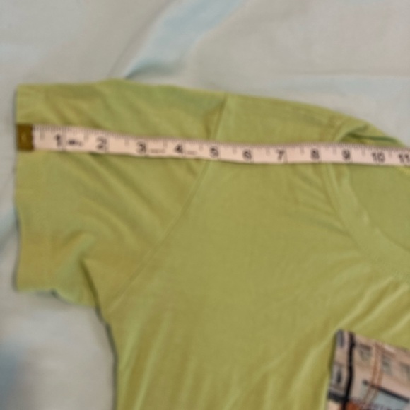 Women's Lime Green. Gucci Sneakers. Gucci Bag. Rhinestones. Graphic Tee. - Picture 4 of 8